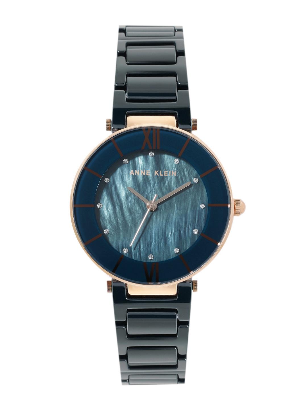 Buy Anne Klein Quartz Analog With Blue Dial Watch For Women