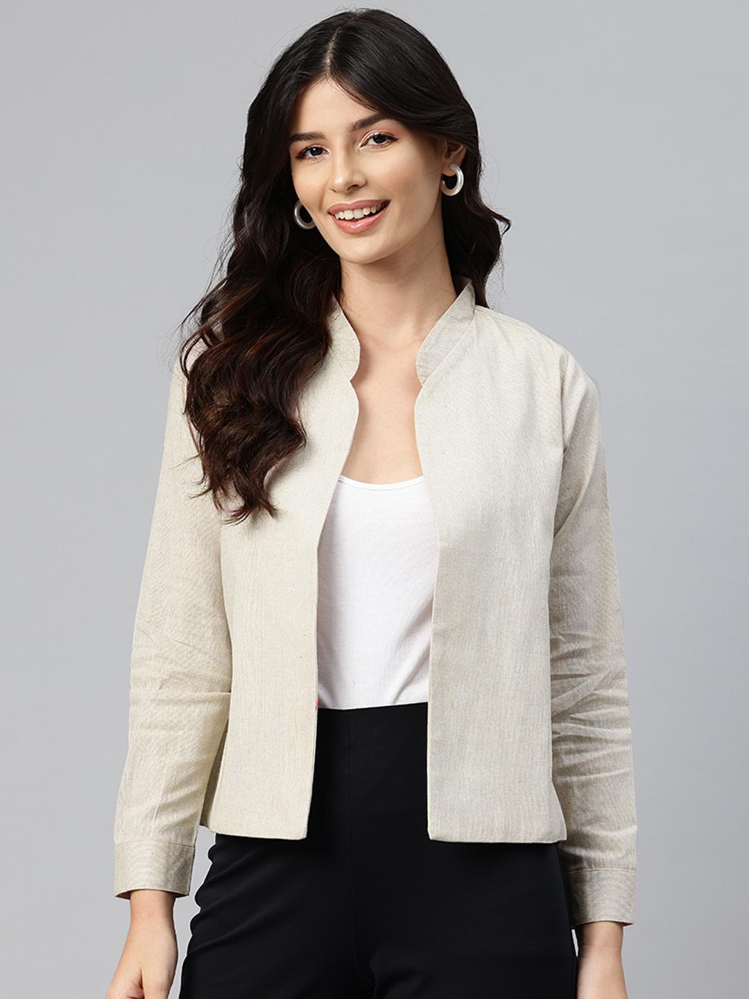 Cottinfab Lightweight Open Front Jacket