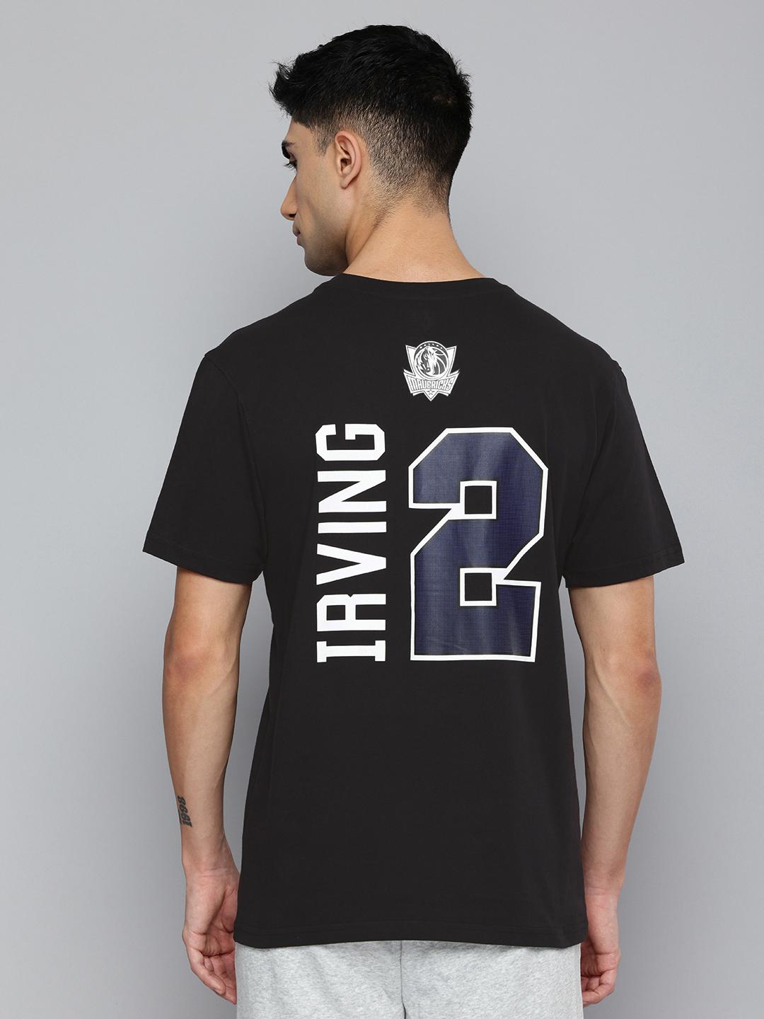 Buy NBA Men Kyrie Irving Printed Pure Cotton T-shirt Tshirts for