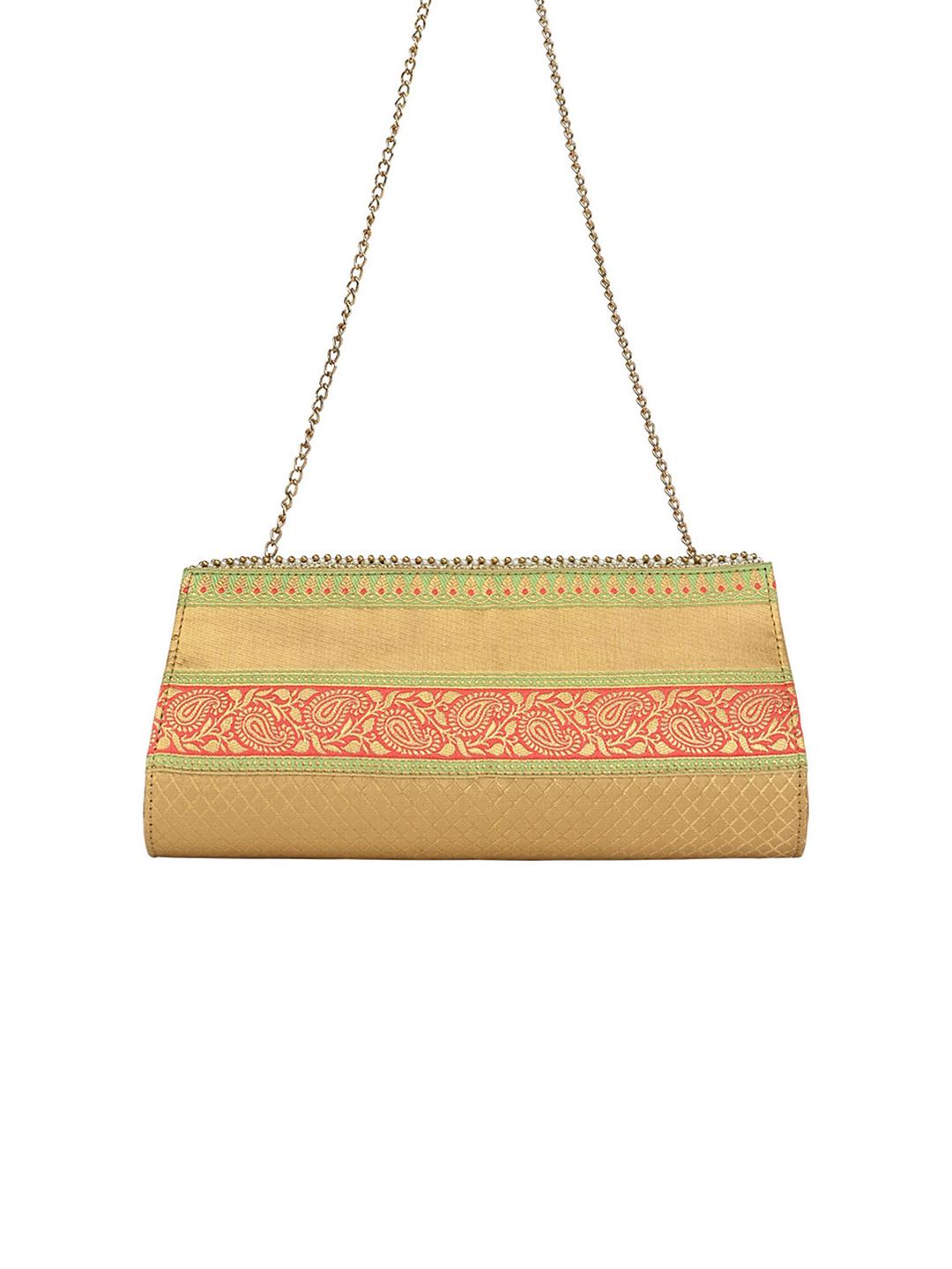 Buy Rocia Woven Designed Brocade Purse Clutch Clutches for Women