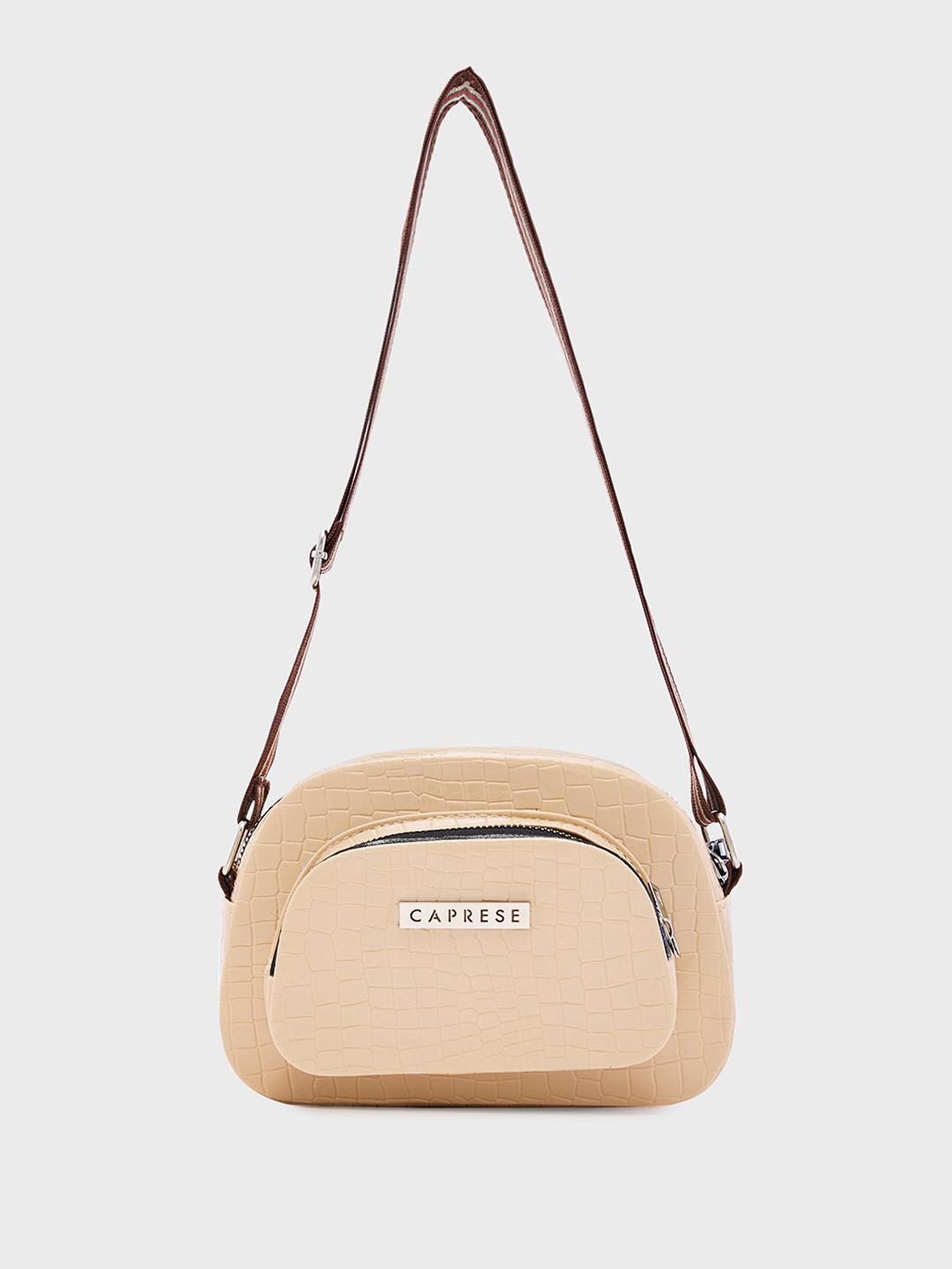 Buy Caprese Tiko Women Beige Medium Sling Bag - Handbags for Women