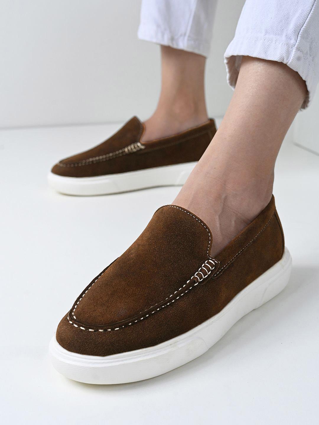 Mast Harbour Women Suede Loafers