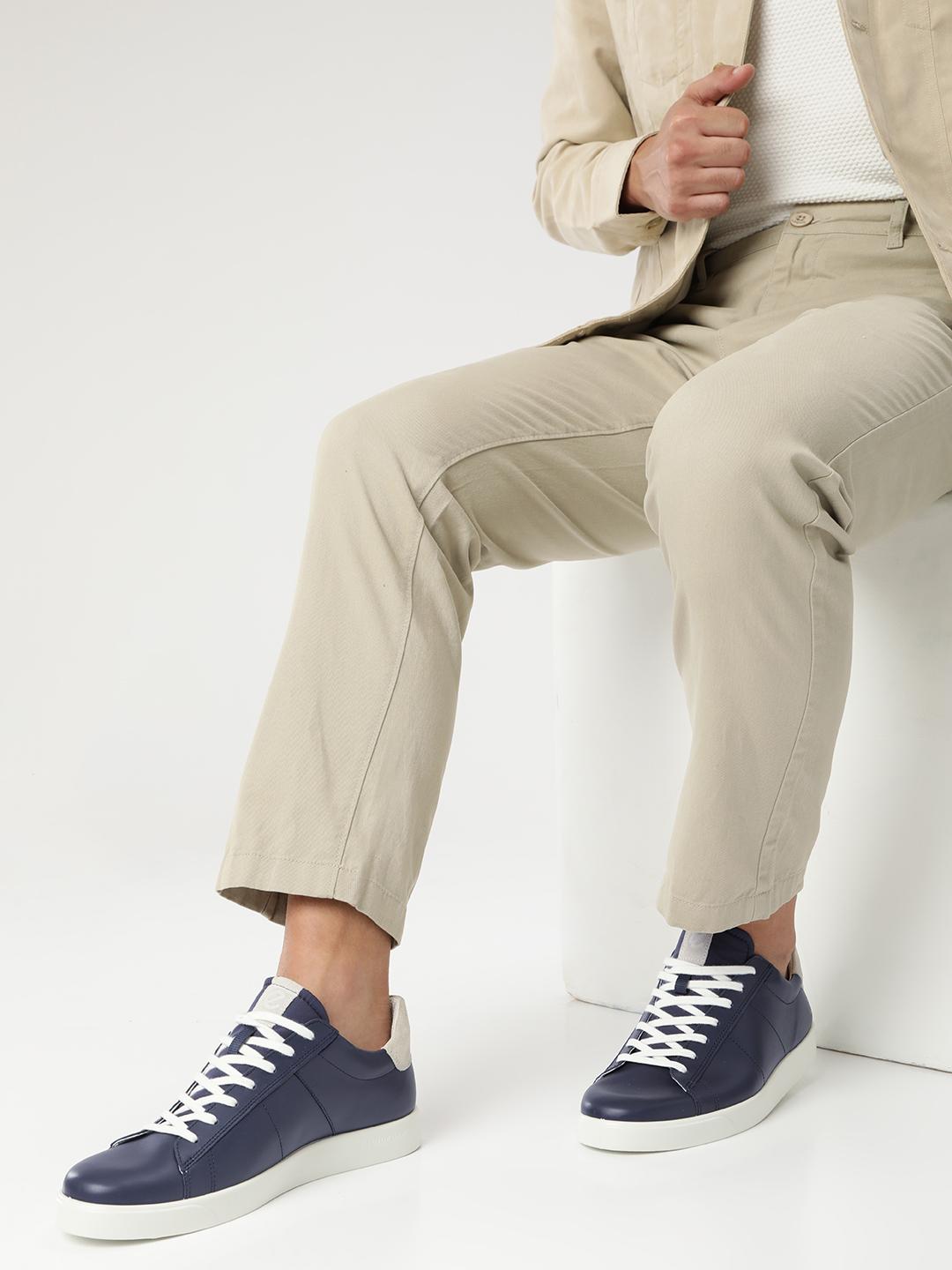 Buy ECCO Men Street Lite Leather Casual Sneakers Casual Shoes