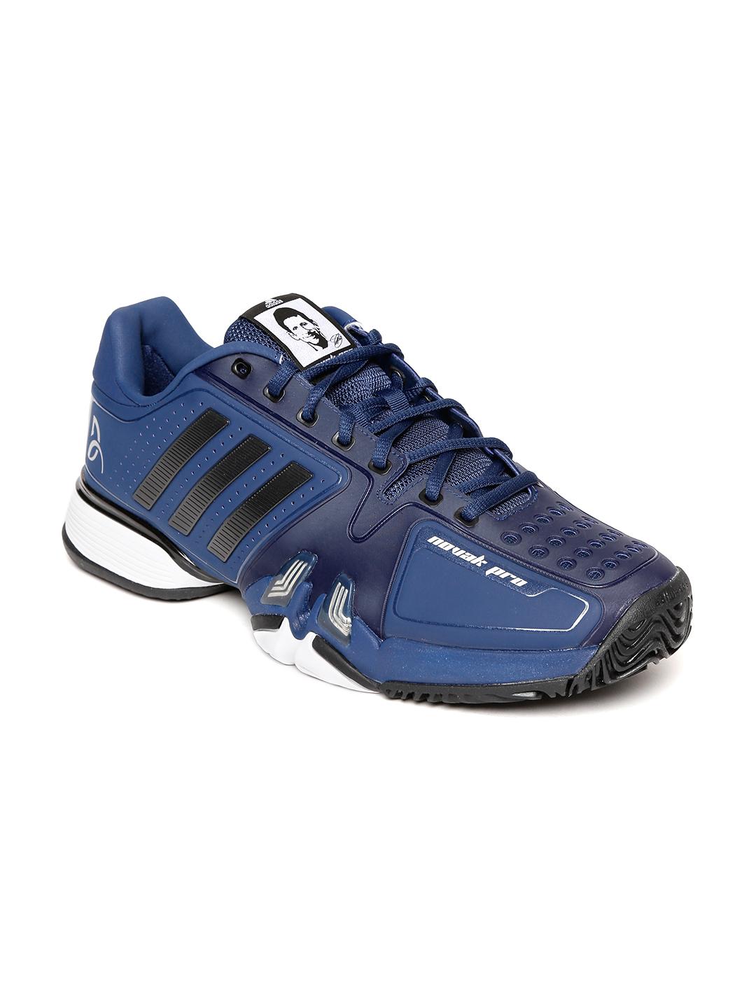Buy Adidas Men Blue NOVAK PRO Tennis Shoes - Sports Shoes for Men
