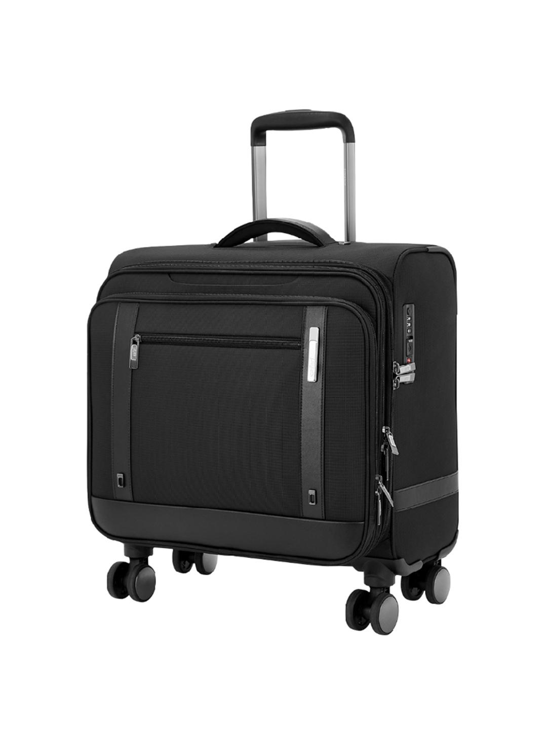 Buy Safari Select Falcon Black Overnighter with Laptop Compartment