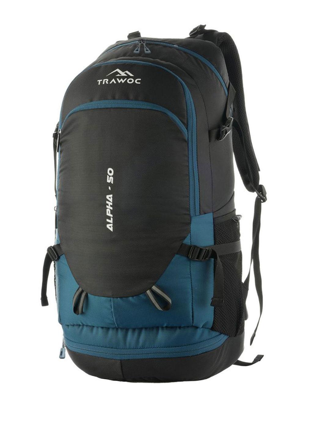Buy TRAWOC ALPHA Unisex Solid 50L Rucksack For Trekking Camping