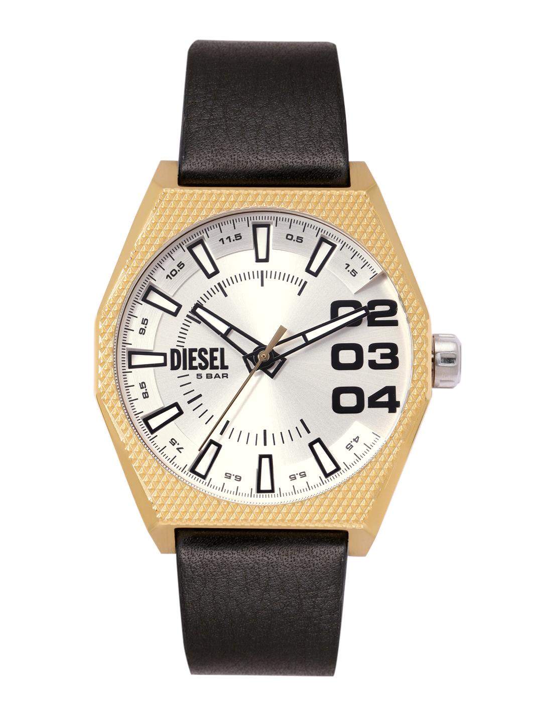 Buy DIESEL Men Scraper Black Analogue Watch DZ2219 - Watches for