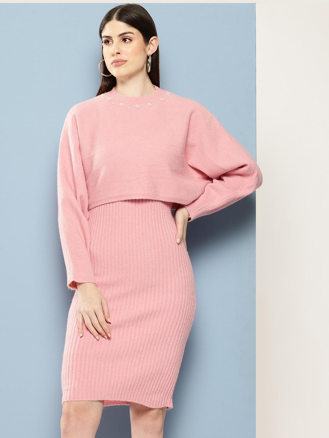 ニット/セーター Crystal Embellished Turtleneck Knit Top Turtleneck sweater in cashmere blend with rhinestones