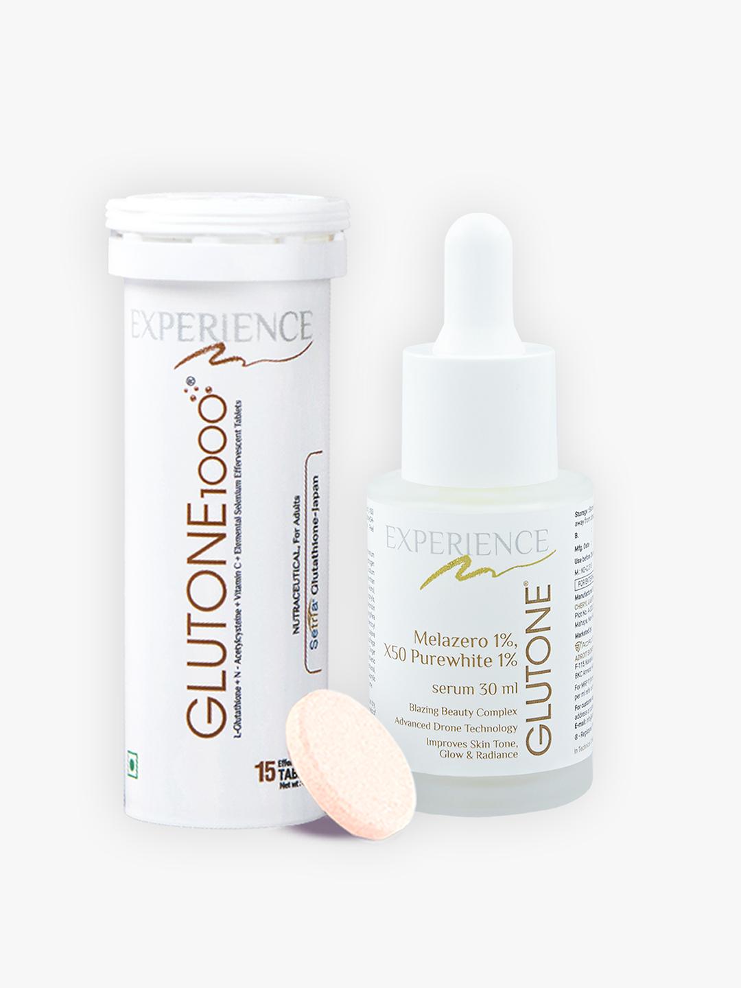 Buy GLUTONE Set Of Glutone 1000 Effervescent 15 Tablets and Glutone Serum 30ml - Skin Supplements for Unisex 31225120 | Myntra Buy GLUTONE Set Of Glutone 1000 Effervescent 15 Tablets and Glutone Serum 30ml - Skin Supplements for Unisex 31225120 | Myntra