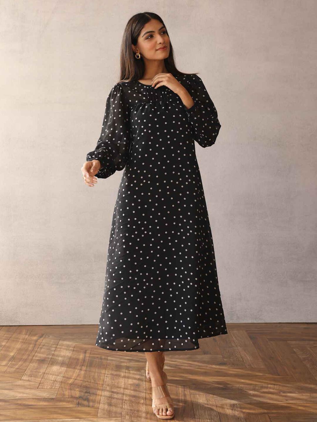 knee length dresses for ladies Polo 3/4 Sleeve Dress
