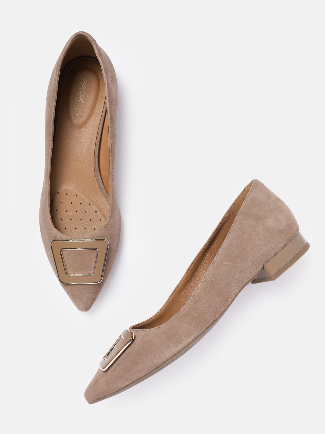 Buy Geox Women D Charyssa C Leather Ballerinas Ballerinas for