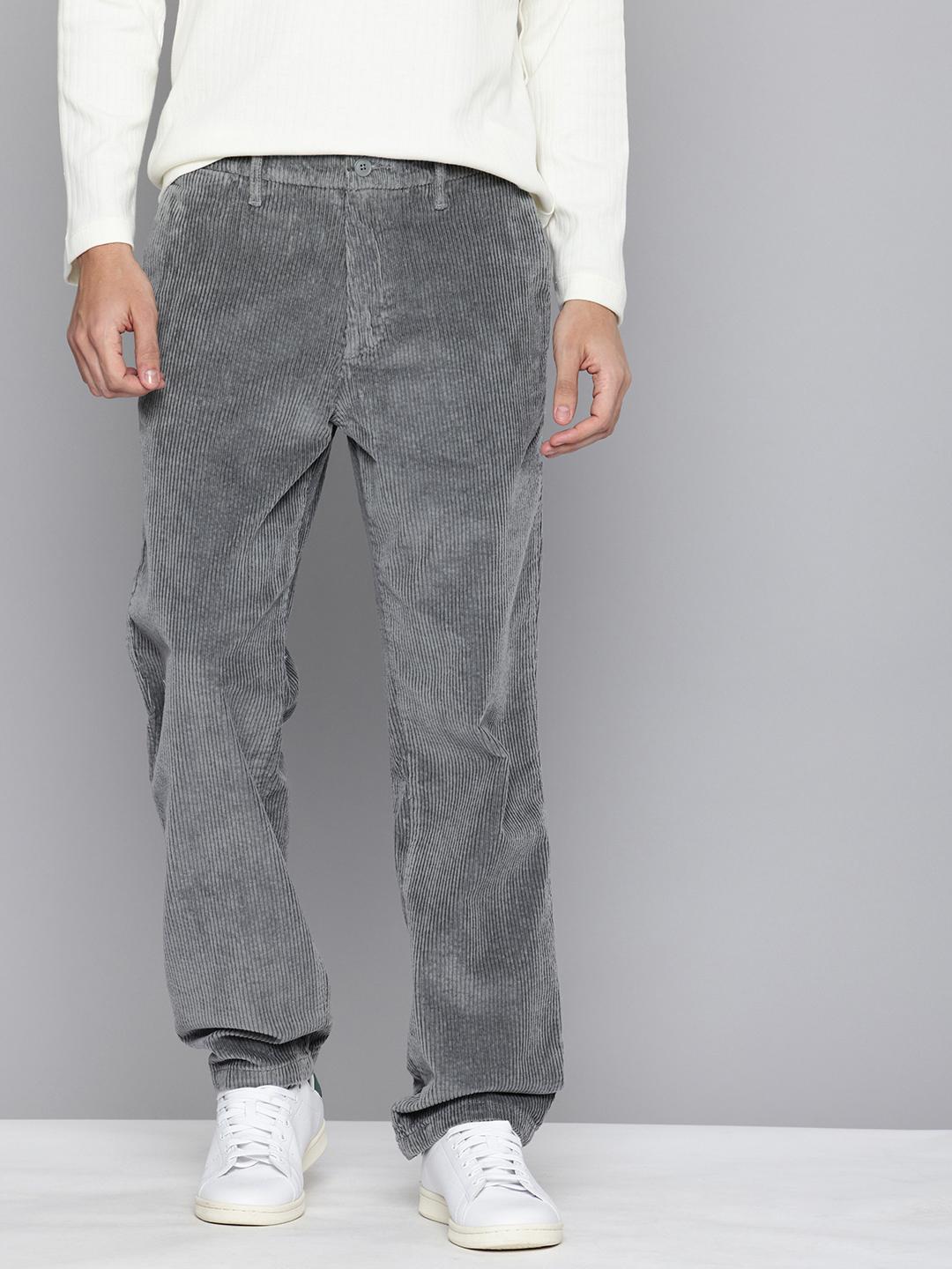Buy Levis Men Straight Fit Corduroy Trousers - Trousers for Men