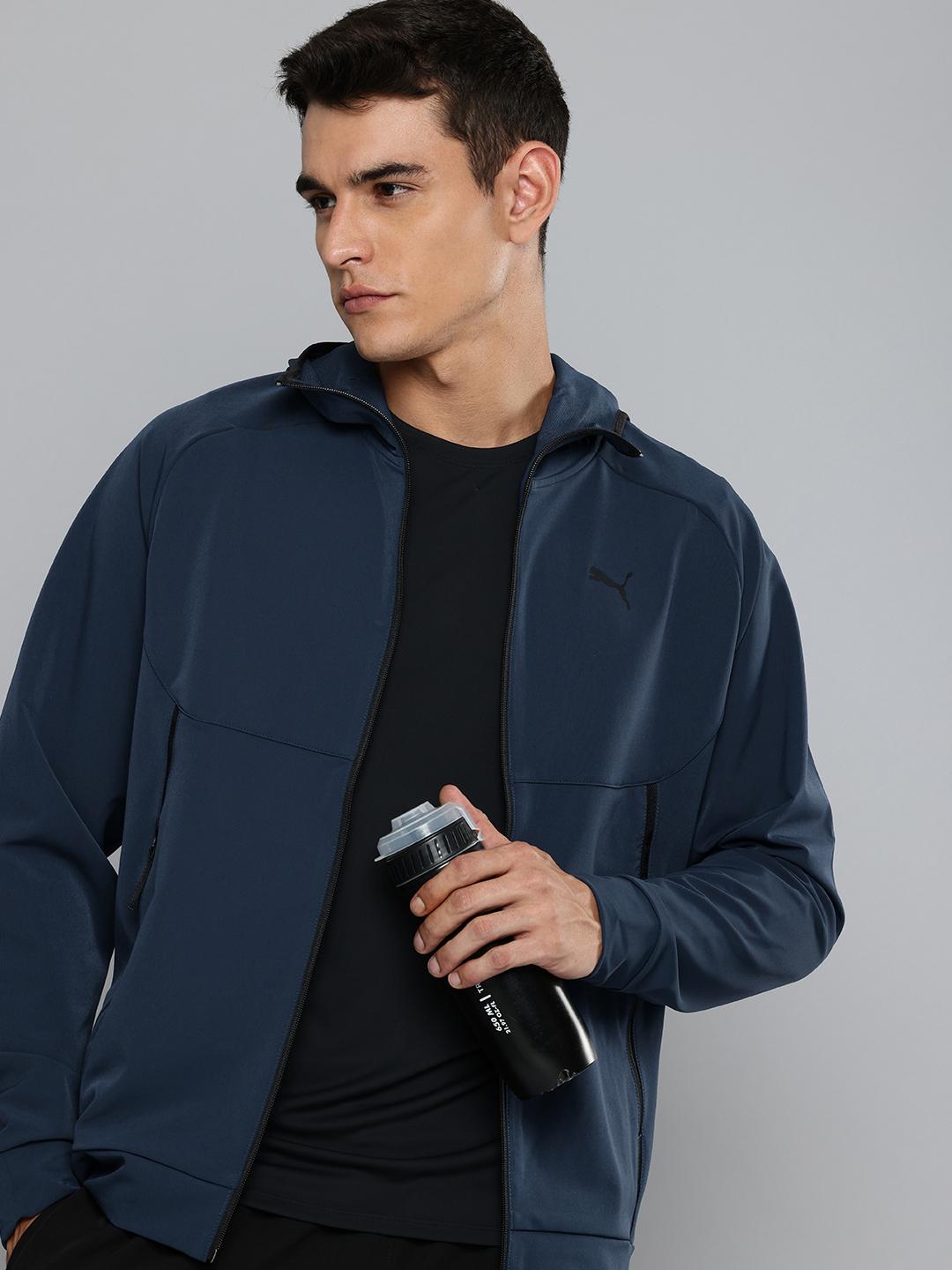 Buy Puma Tech Drycell Hooded Outdoor Sporty Track Jacket - Jackets