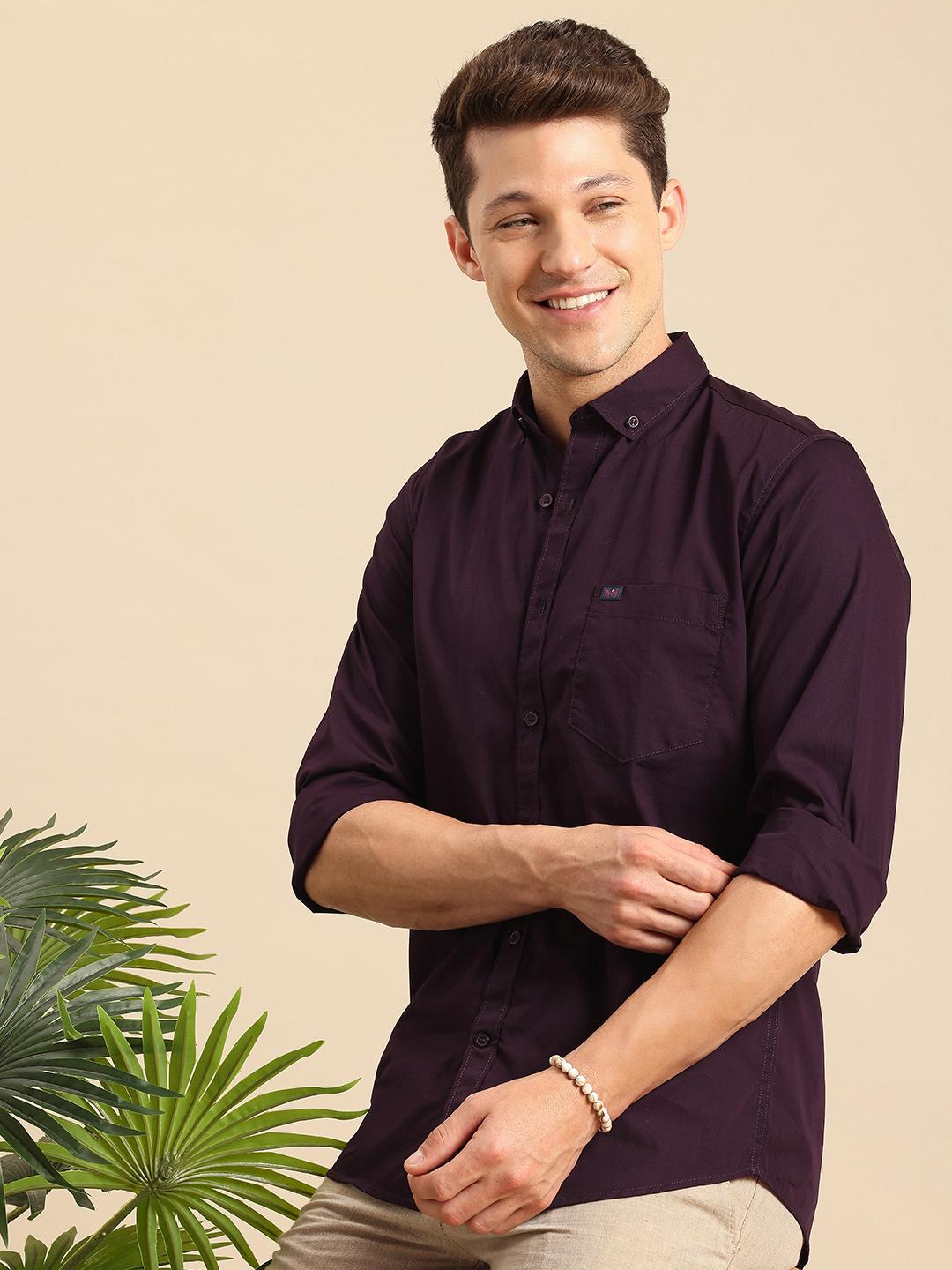 Mast & Harbour Men Standard Cotton Casual Shirt - Image 1