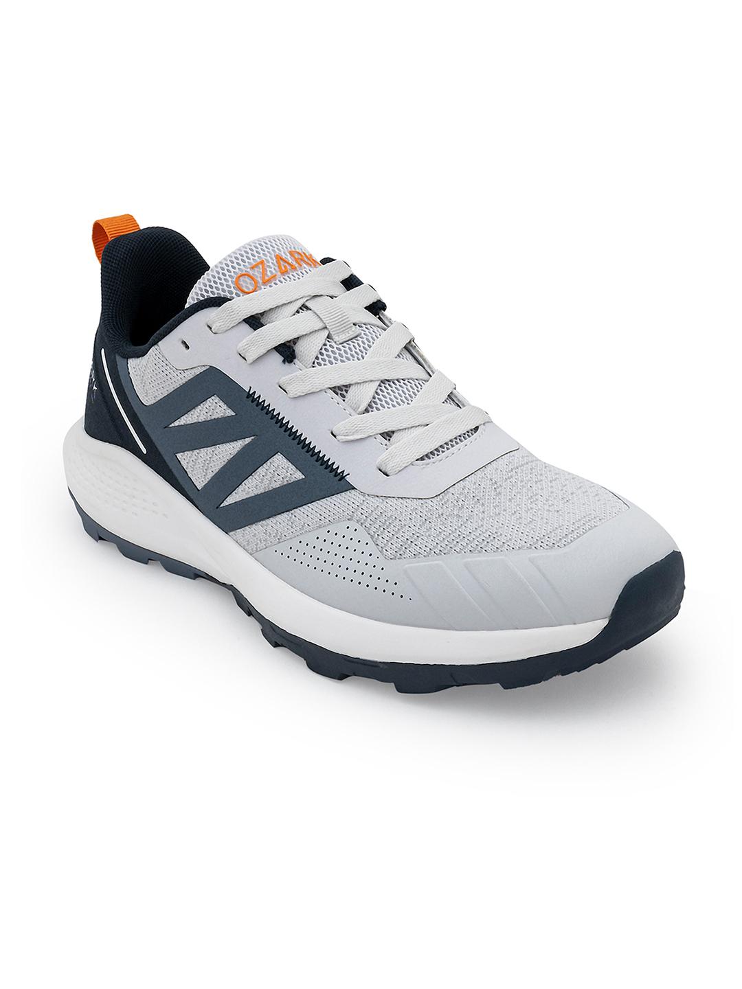 Red Tape Ozark Men Mesh Hiking Shoes Red - Image 1