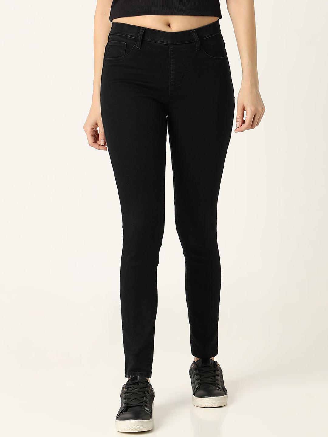 Buy R&B Women Slim Fit Mid-Rise Cotton Jeans - Jeans for Women