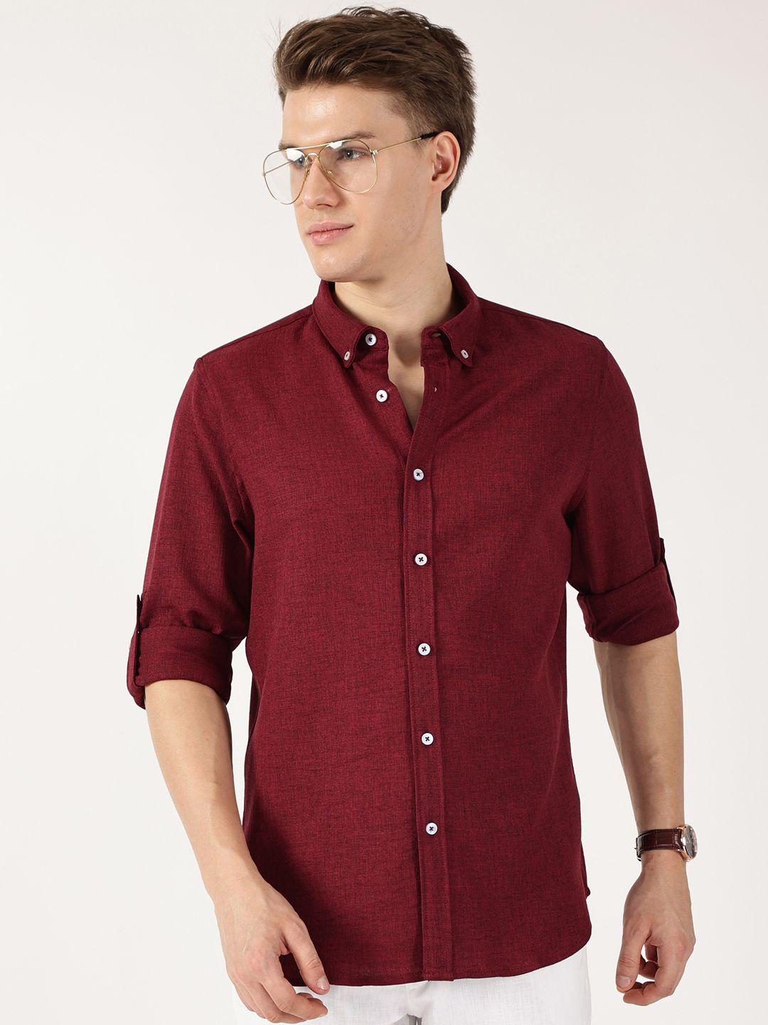 Thomas Scott Men Slim Fit Button-Down Shirt - Image 1