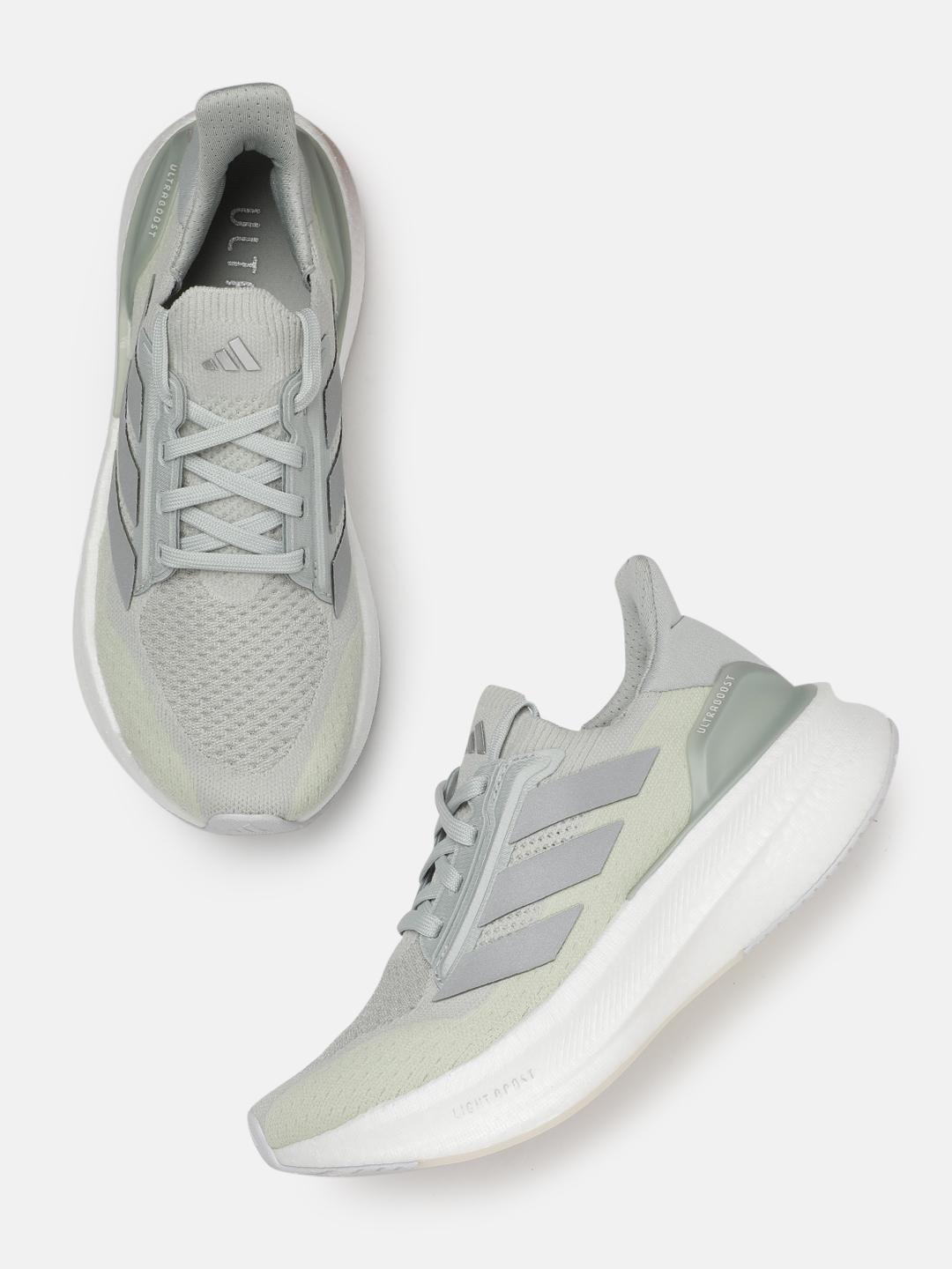 ADIDAS Women Ultraboost 5X 3-Striped Brand Logo Printed Running Shoes