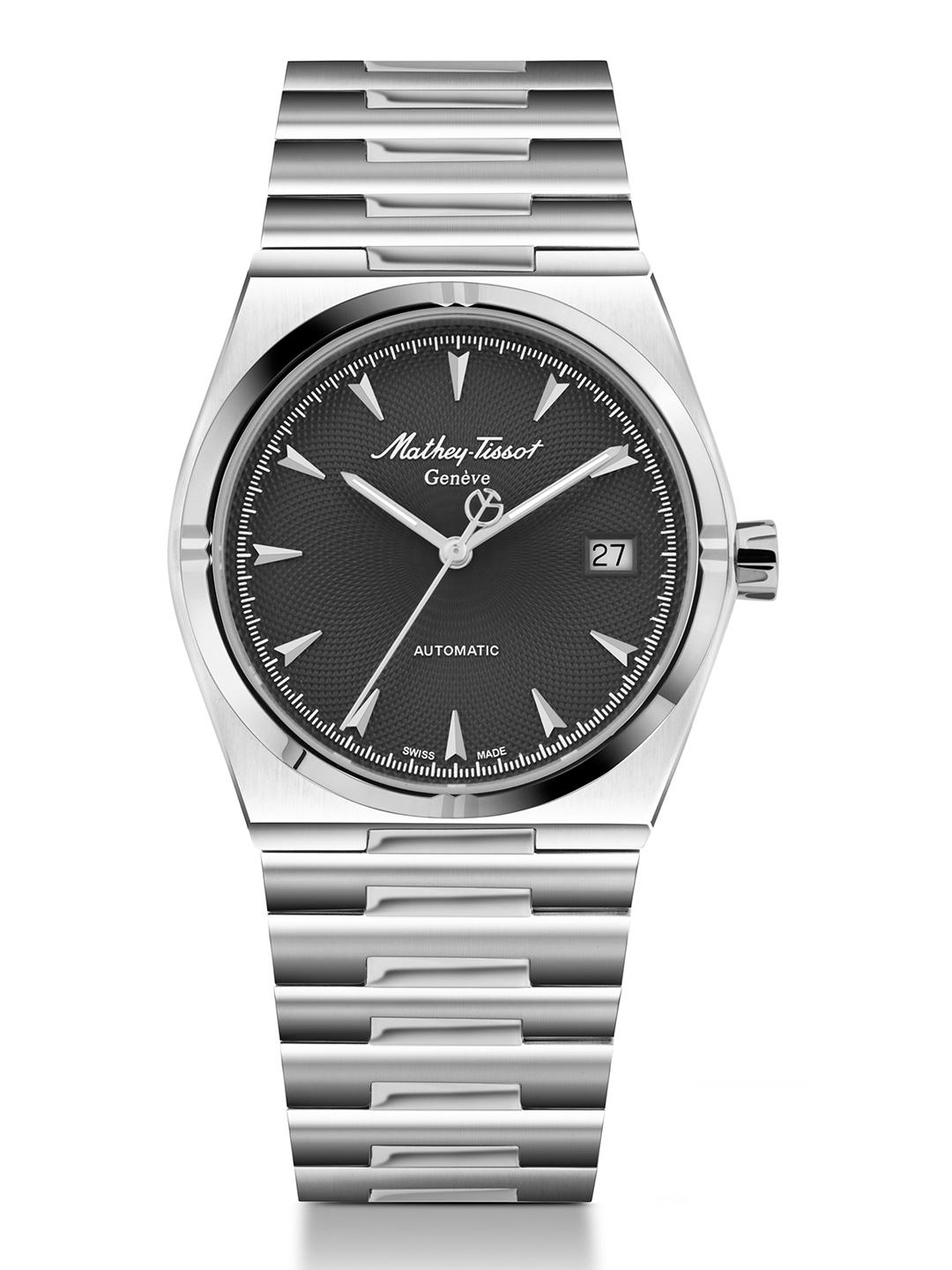 Mathey Tissot Swiss made ￼￼￼オートマチック腕時計￼ Buy Mathey-Tissot Swiss Made Zeus Black Dial Automatic Watch For