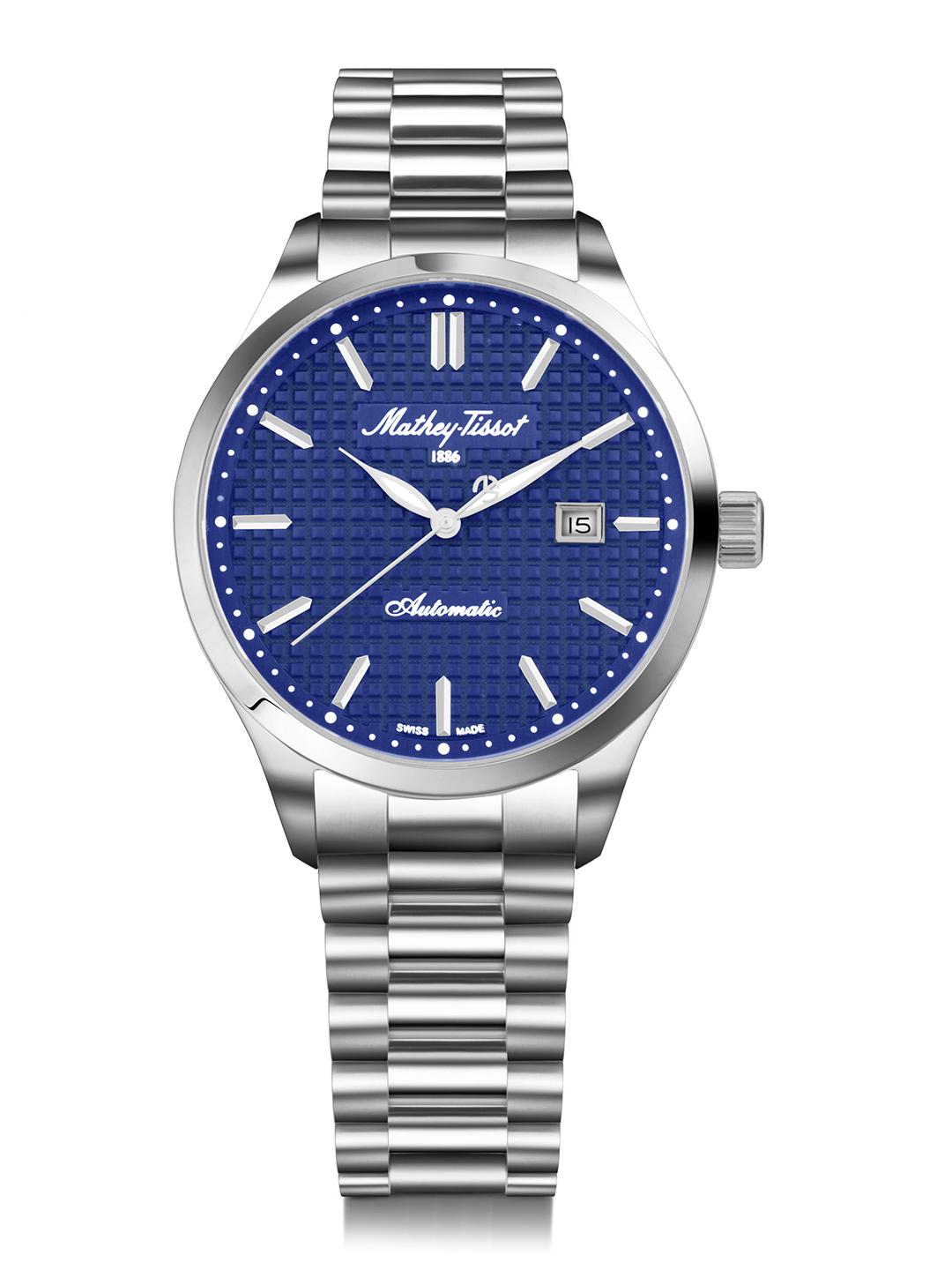 Mathey Tissot 腕時計 seiko orient citizen Buy Mathey-Tissot Swiss Made Urban Auto Blue Dial Automatic Watch