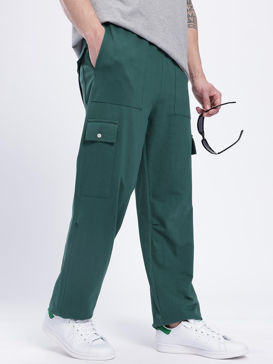 Buy glitchez Men Mid-Rise Relaxed Fit Cargo Style Lifestyle
