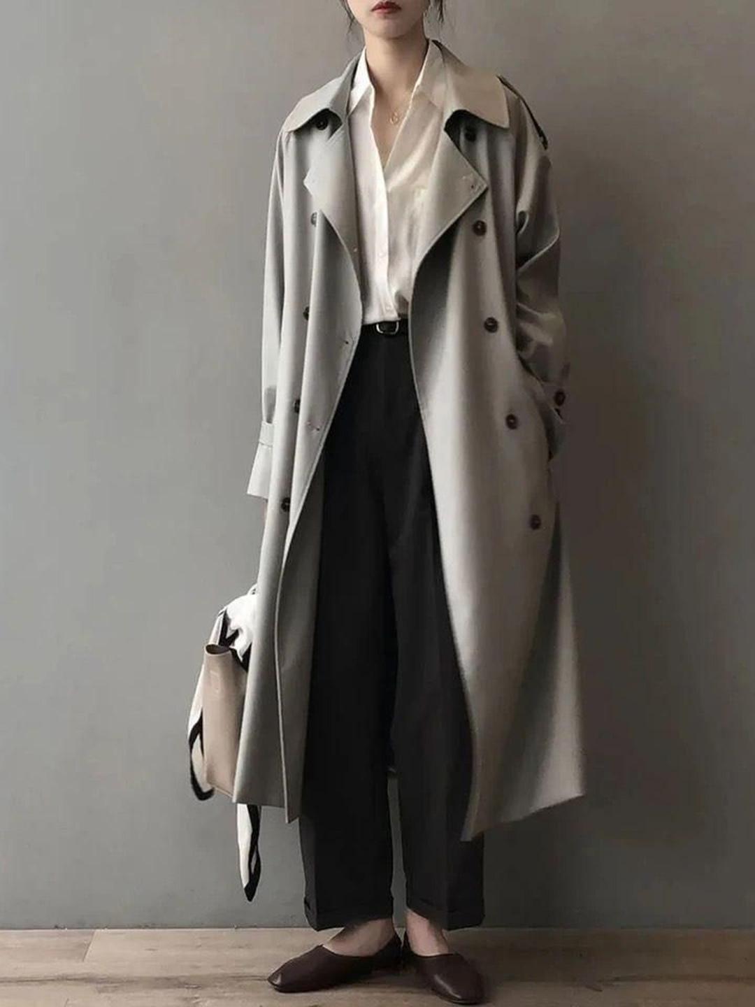 最終値下げ　varet street trench coat varet street / volume trench coat / ブラック varet street volume