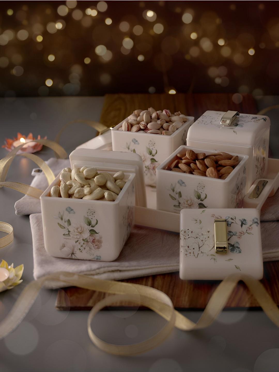 Buy Nayasa Miracle Set of Beige Air Tight BPA Free Food Grade