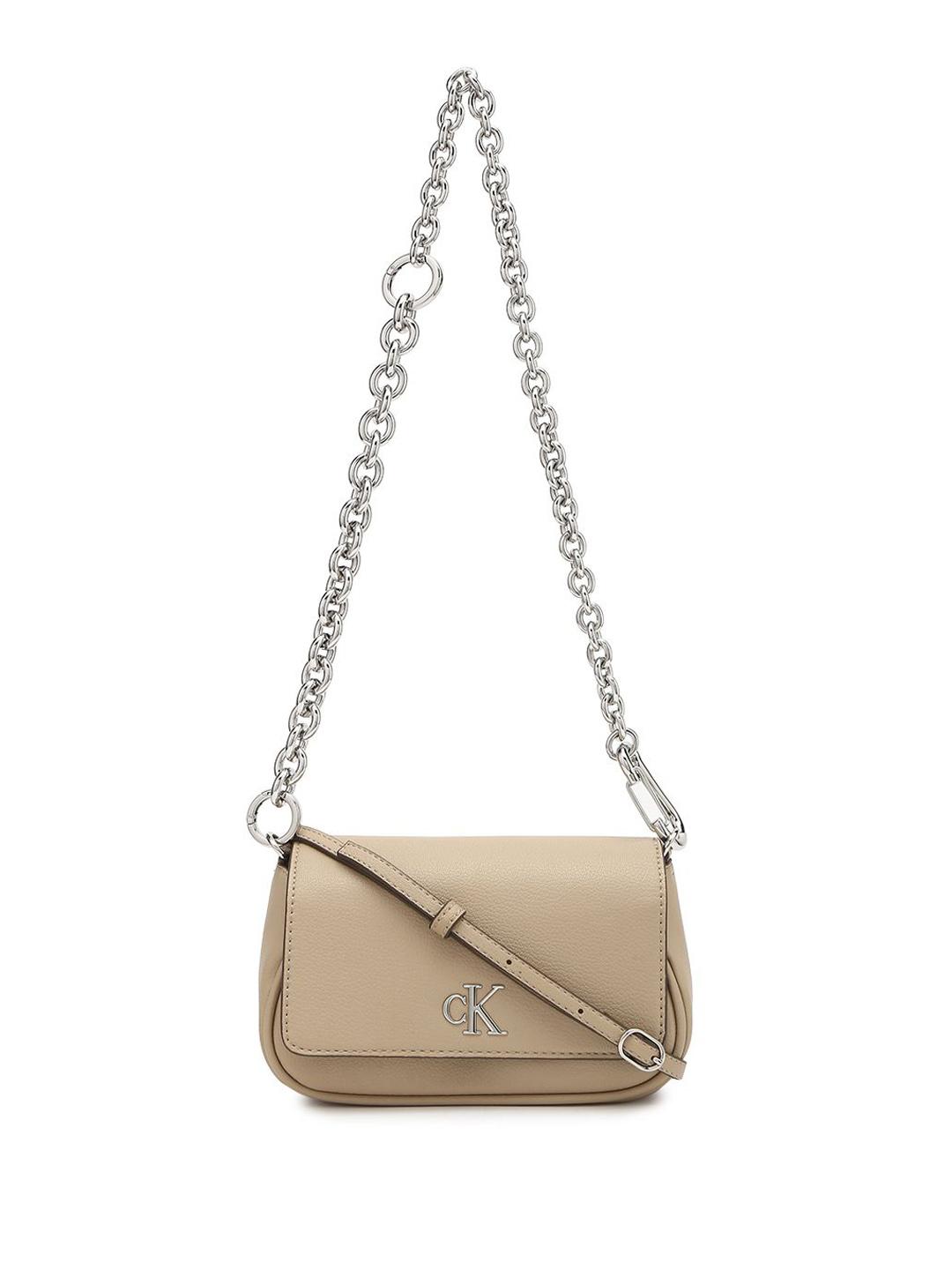 Calvin Klein Women Solid Structured Sling Bag