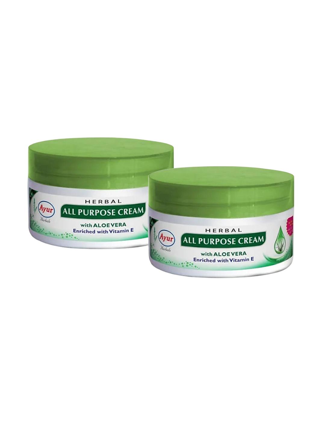 Buy AYUR HERBALS Set Of 2 All Purpose Cream With Aloe Vera & Cucumber - 200  ml Each - Day Cream for Unisex 32157322 | Myntra