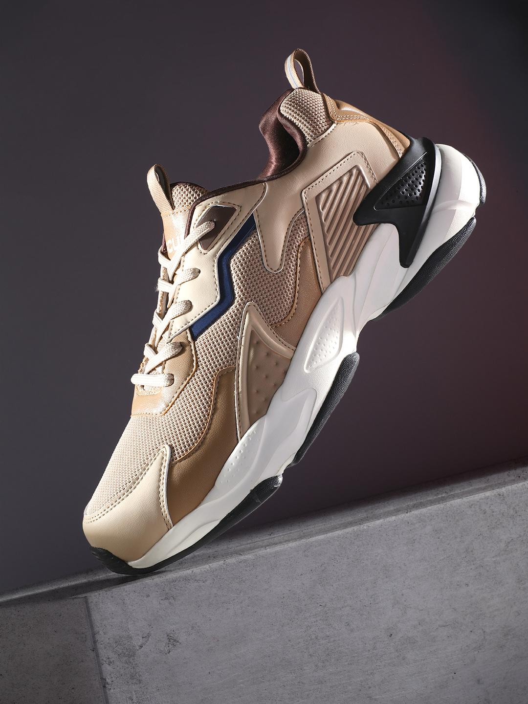 FCUK Men Contrast Sole Sneakers