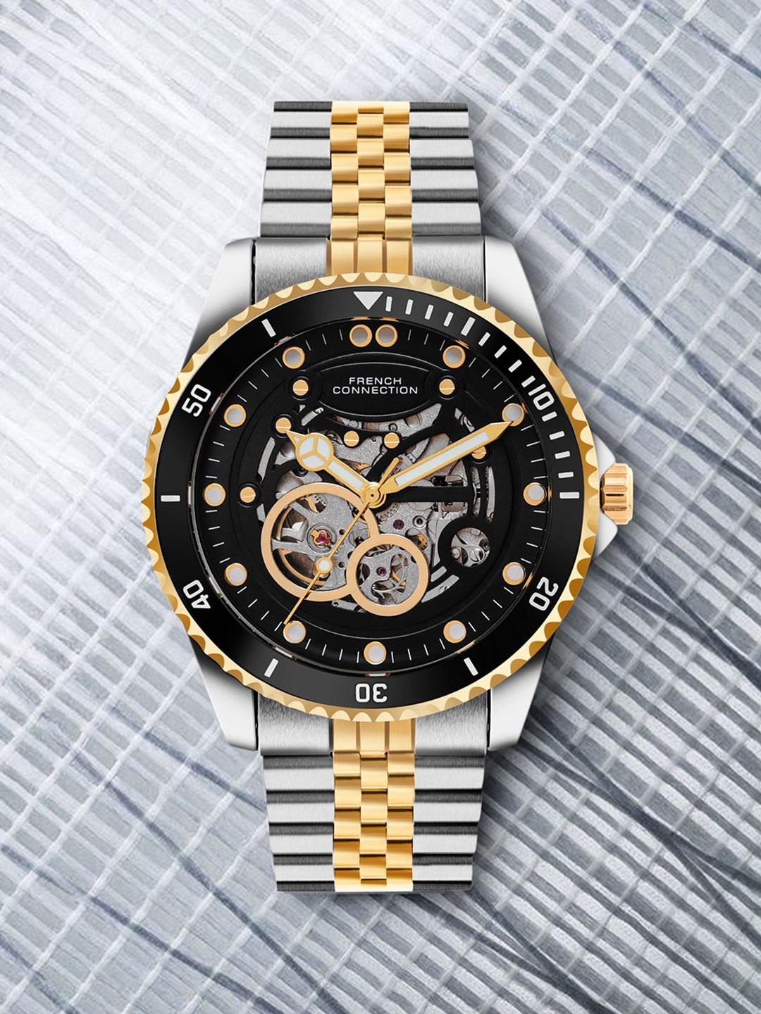 Buy French Connection Men Skeleton Dial Reset Time Analogue