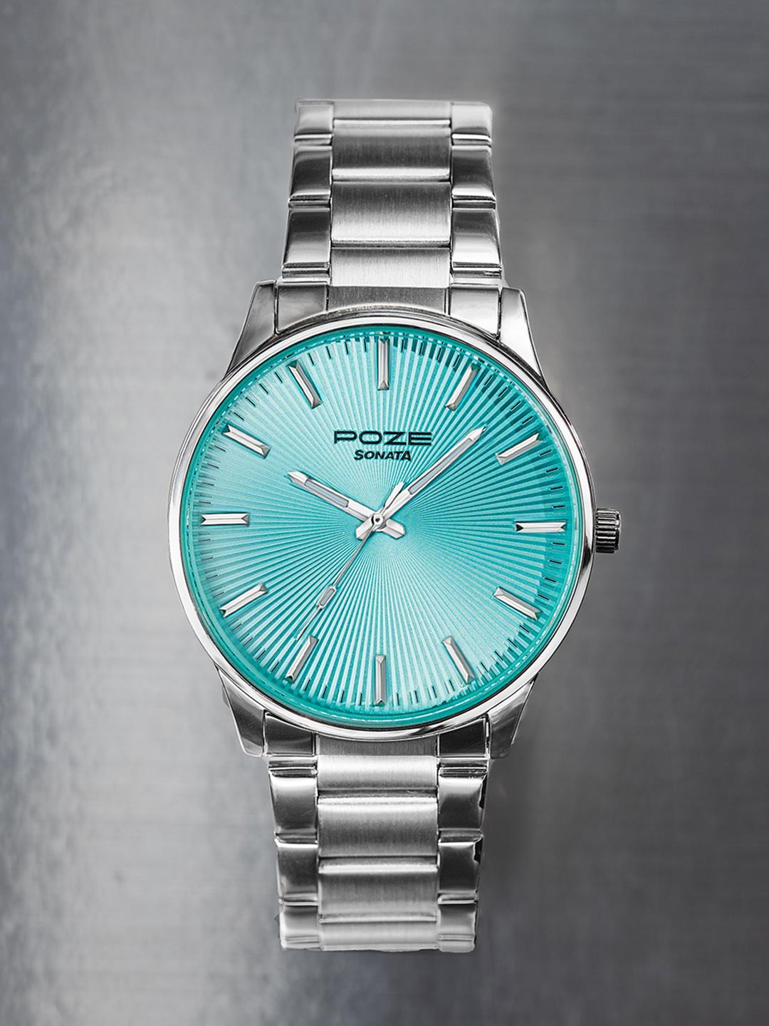 Buy Sonata Men Poze Textured Dial Quartz Analogue Watch