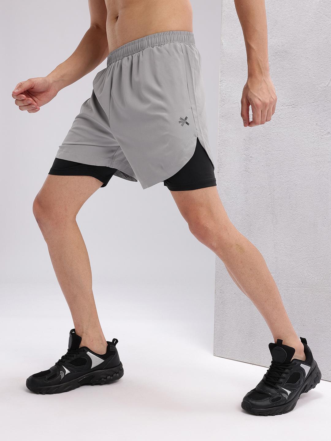 Buy HRX by Hrithik Roshan Men Rapid-Dry Running Shorts with Inner