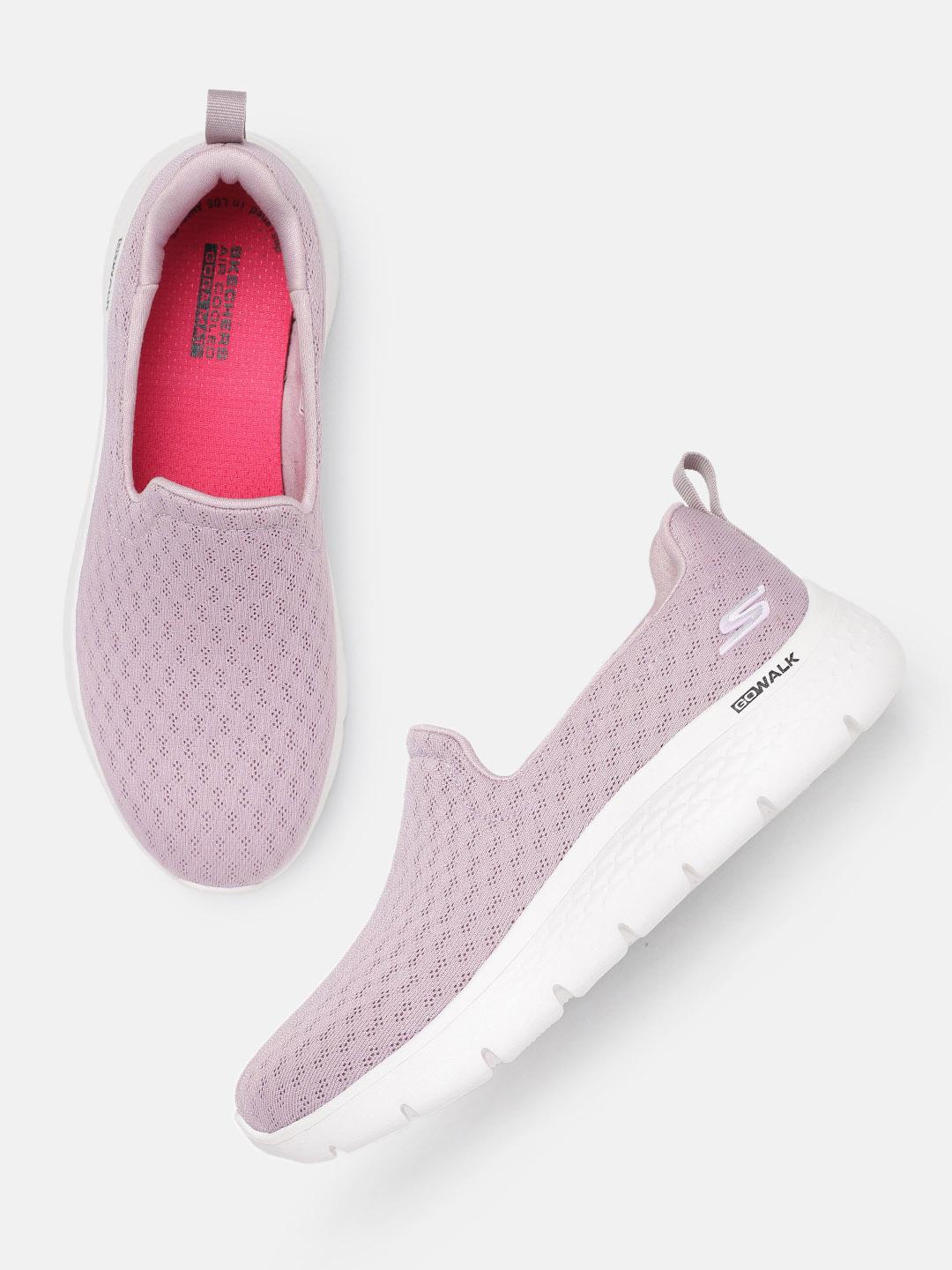 Pink Skechers Go Walk Ad Skechers Pink Go Walk Smart Wise Slip On