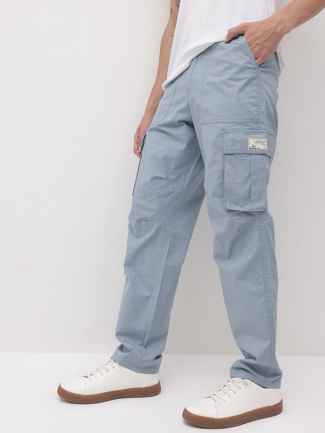 Roadster Men Loose Fit Cargos Trousers