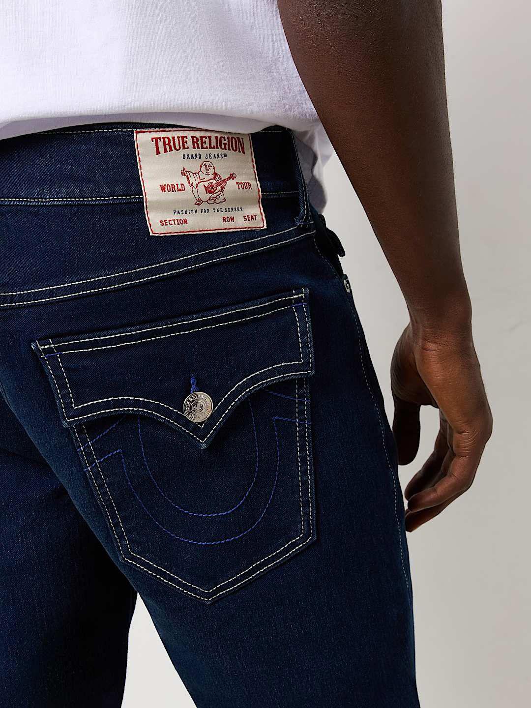 Buy True Religion SN Ricky Straight Fit Mid Rise Washed Jeans