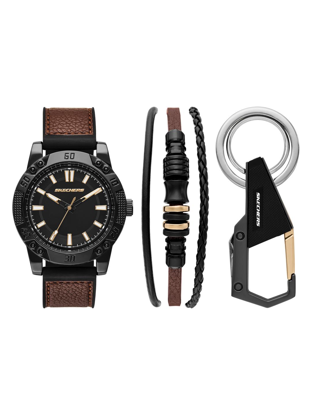 s.s.aページ Buy Skechers Men Textured Analogue Watch with Bracelet and Key