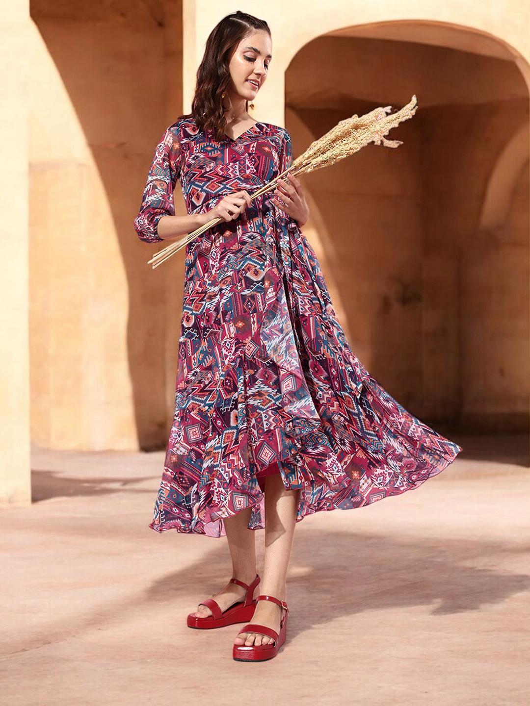 brown plus size wrap dress Tibi Summer Slip in Chocolate offering a flattering fit Destination wedding guest dress sky blue maxi Color Code:17 𝗣𝗶𝗻𝗸 𝗕𝗹𝘂𝗲 𝗜𝗻𝗱𝗶𝗮 :