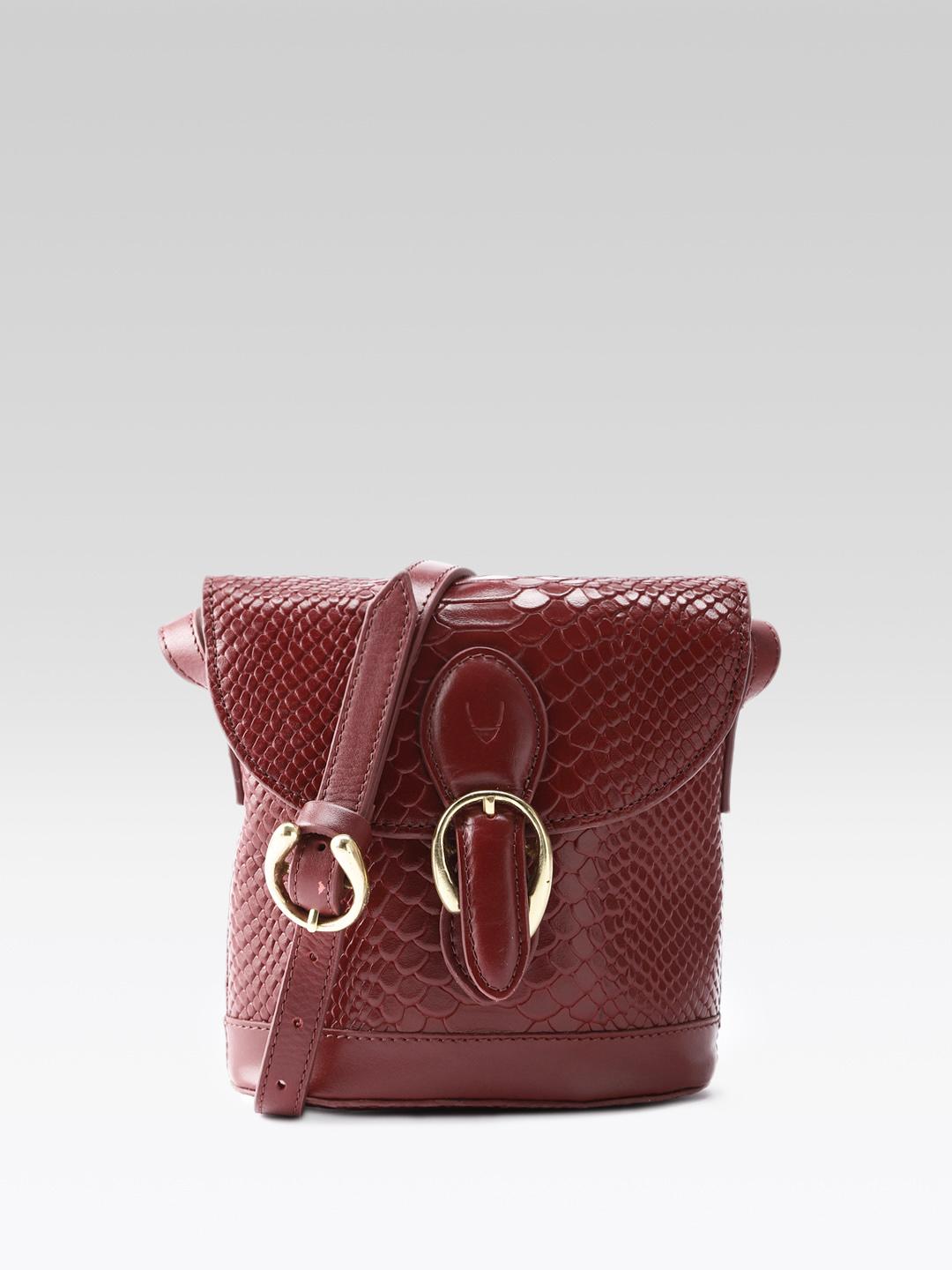Buy Hidesign VERNAZZA 03 Animal Textured Leather Bucket Sling Bag