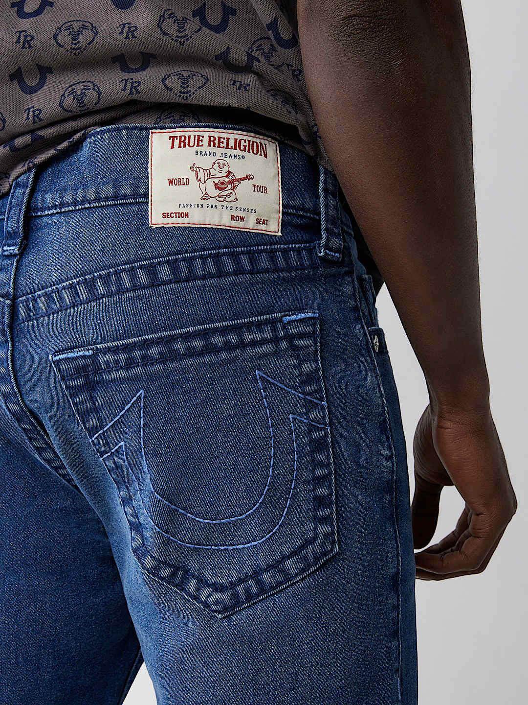 Buy True Religion Men Big T Ricky Straight Fit Mid Rise Washed