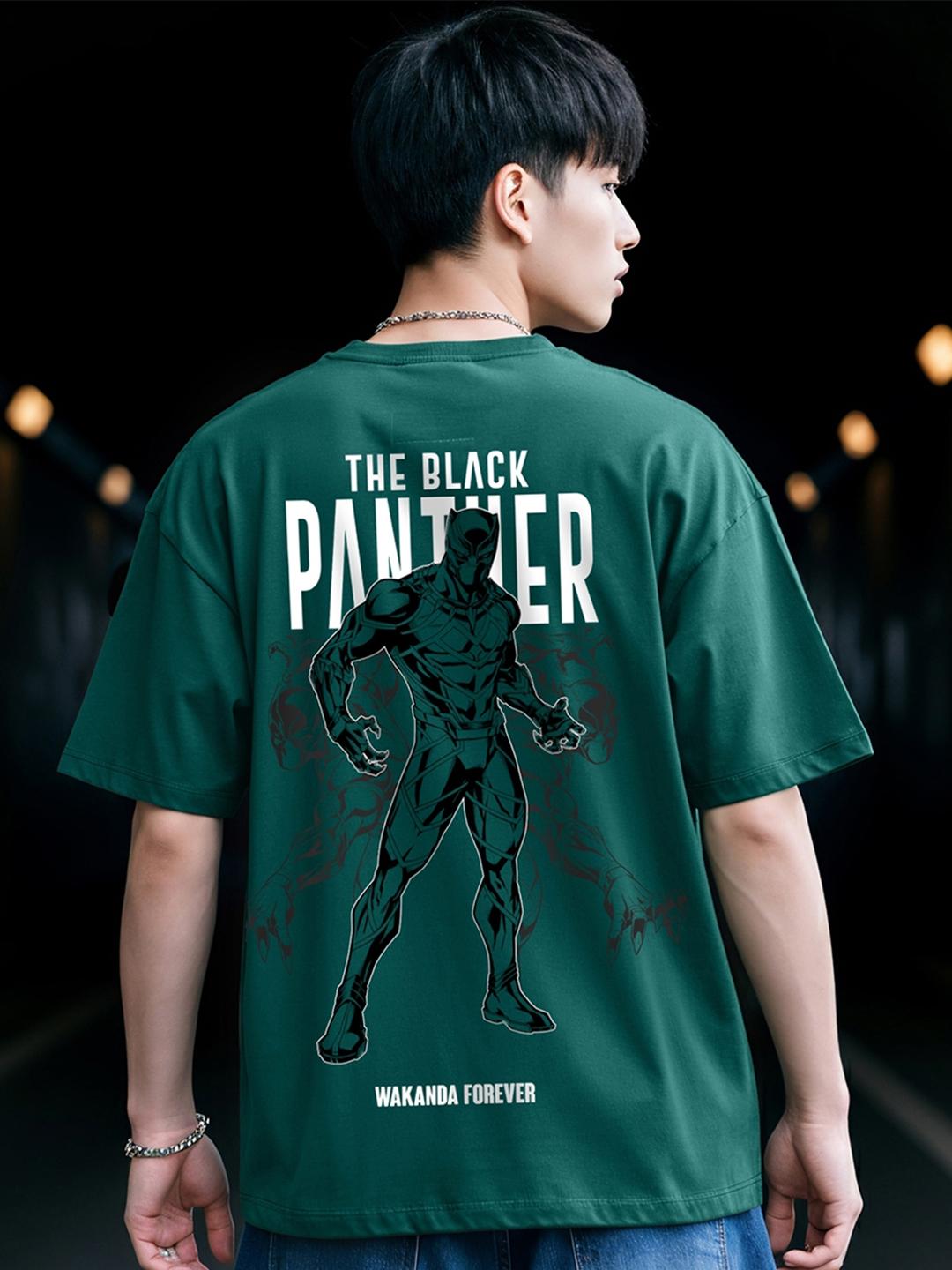 Bewakoof Marvel Wakanda Forever Oversized T-Shirt - Image 1