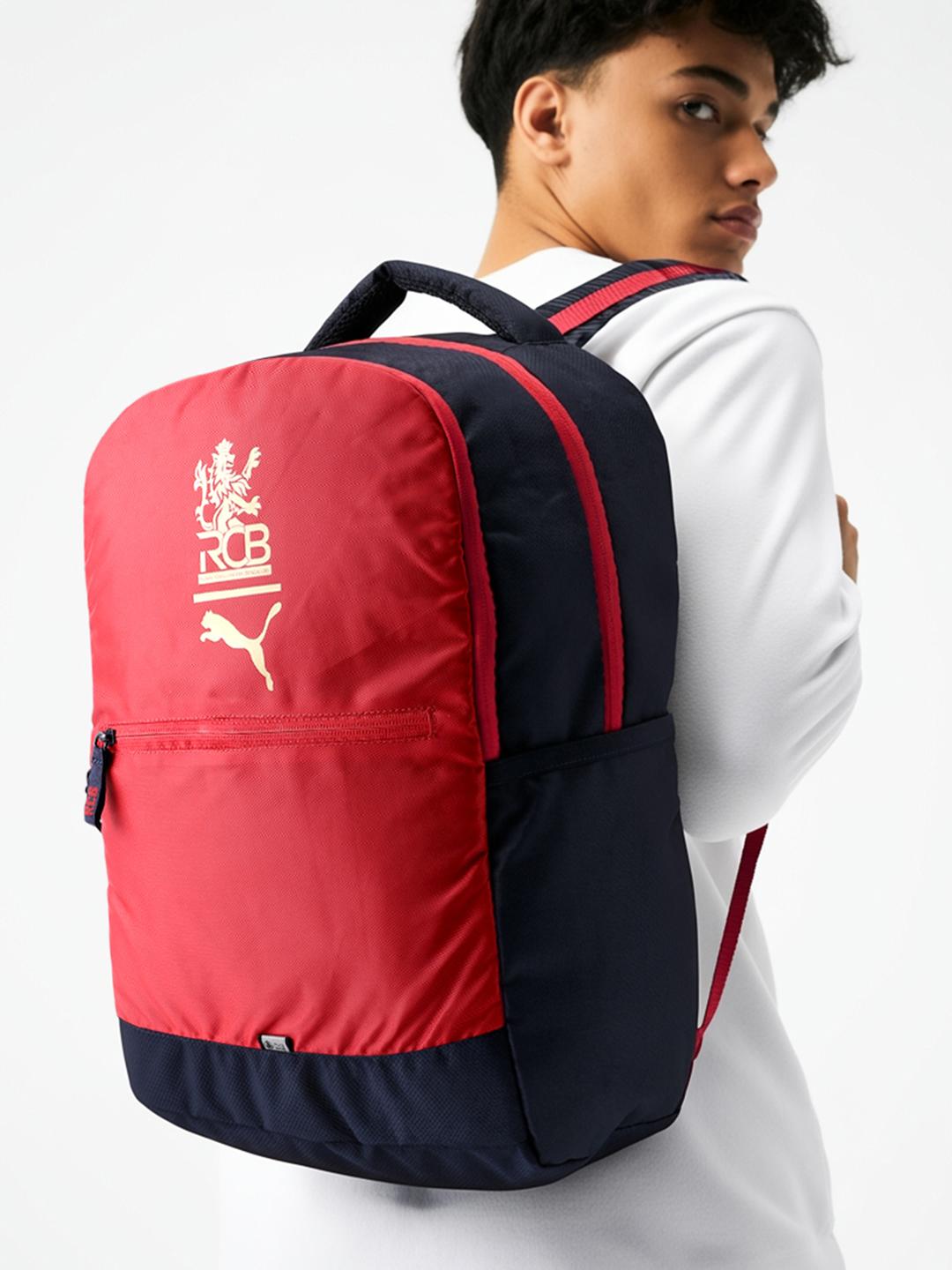 Buy Puma Unisex x Royal Challengers Bangalore Laptop Backpack
