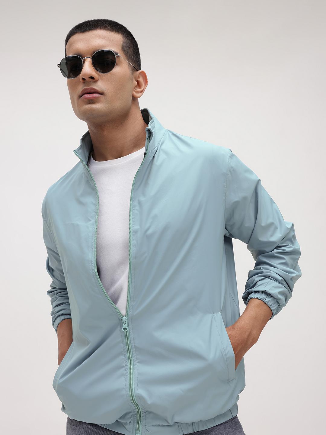 Roadster Life Co. Mock Collar Bomber Jacket - Image 1