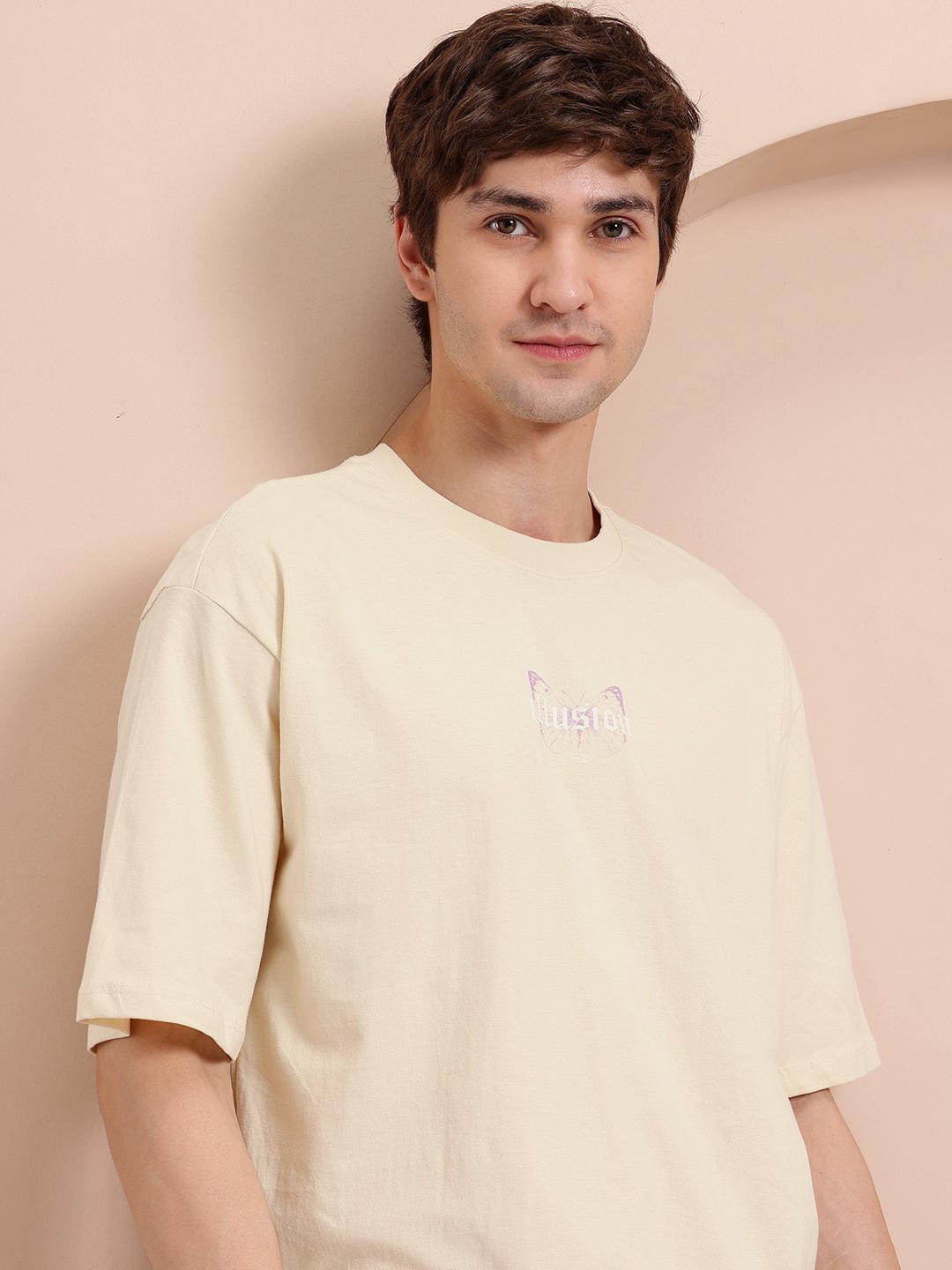 Mast & Harbour Relaxed Pure Cotton T-shirt - Image 1