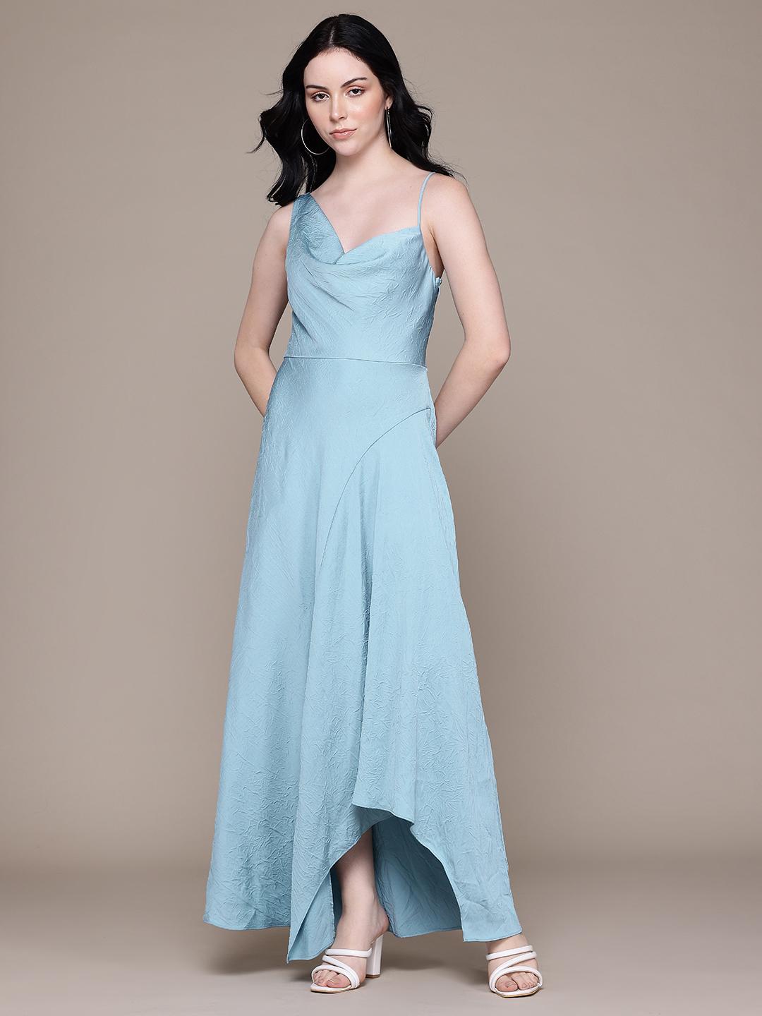lipsy one shoulder pleated asymmetric midi dress Marcella Women's Manhattan One Shoulder Midi Dress