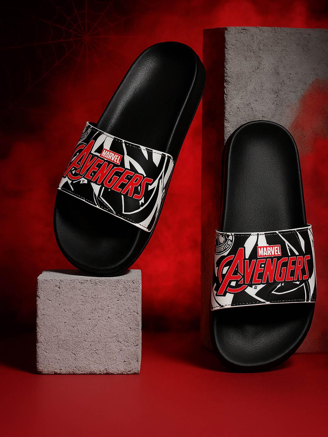 MARVEL STREET X fwd Men Printed Sliders - Image 1