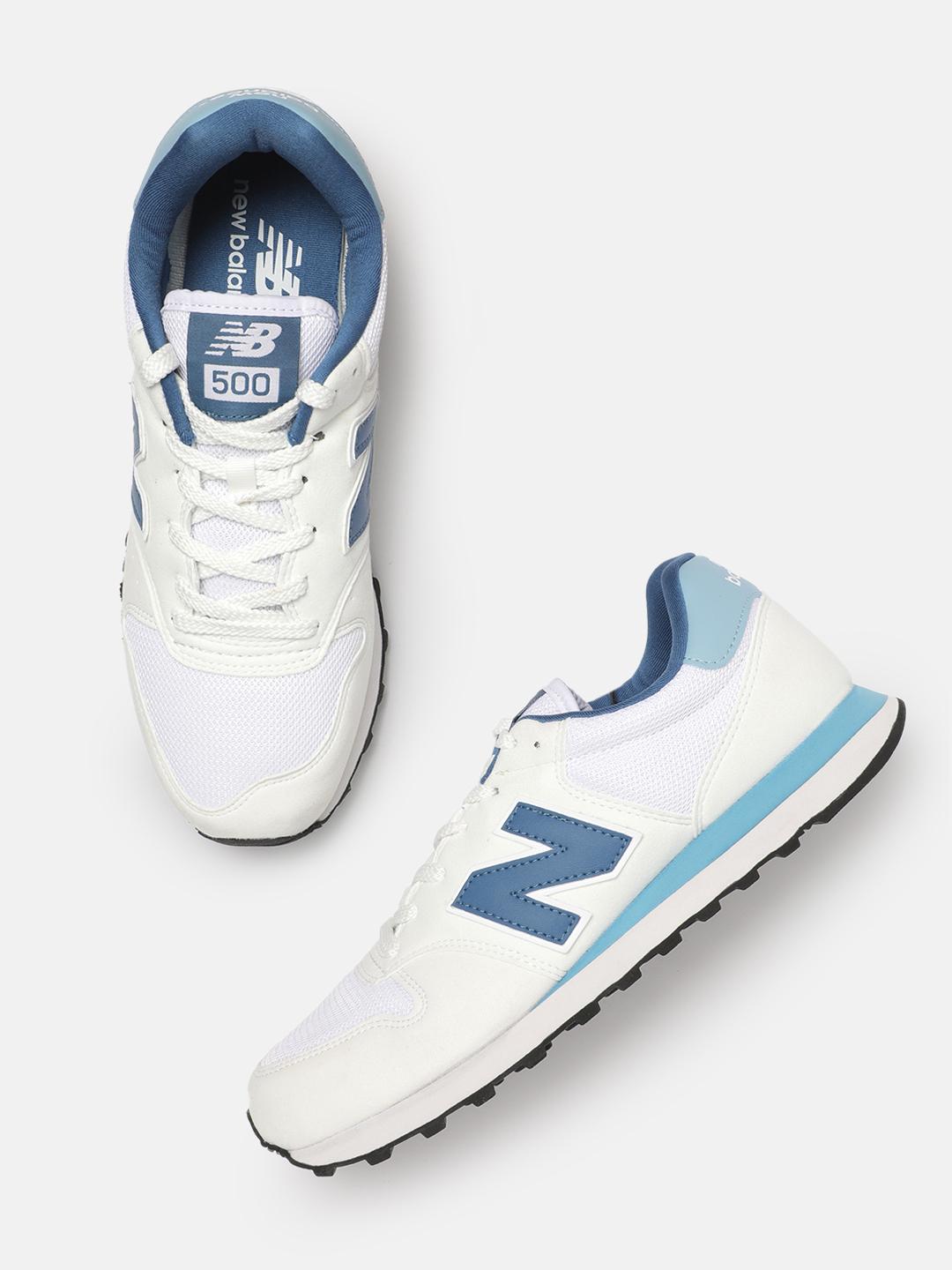 New Balance M501 ホワイト/ブルー サイズ26,0cm Buy New Balance Men 500 Sneakers - Casual Shoes for Men 33391547