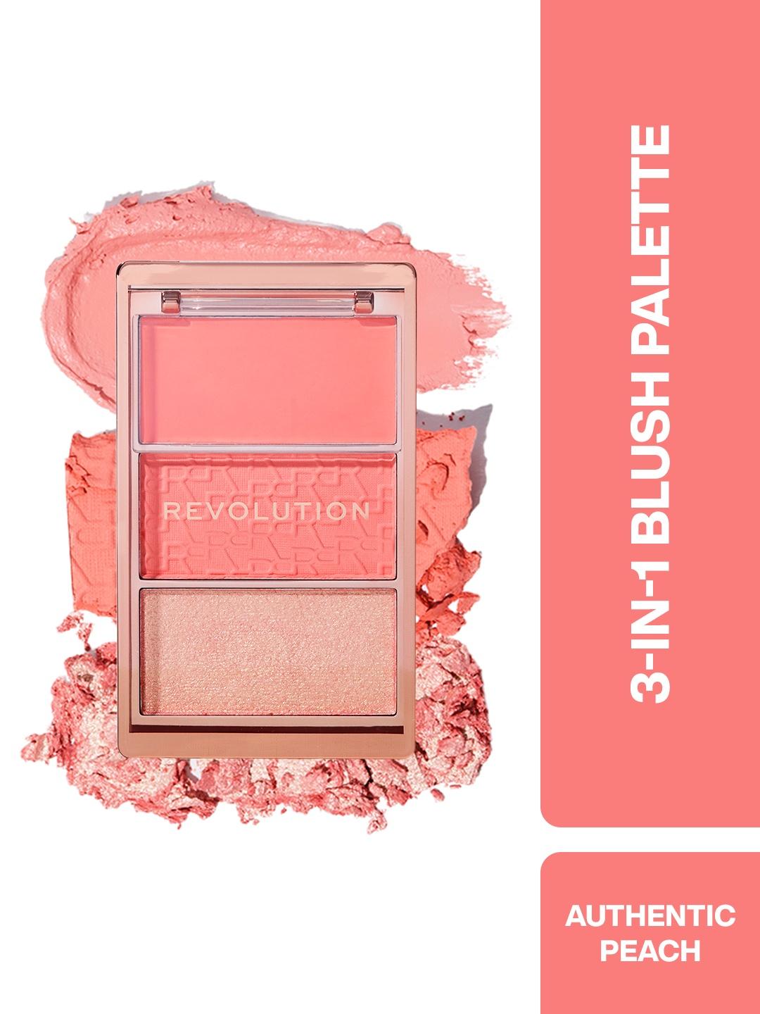 Makeup Revolution London Blush Icon Highly Pigmented Palette 9.8g - Authentic Peach