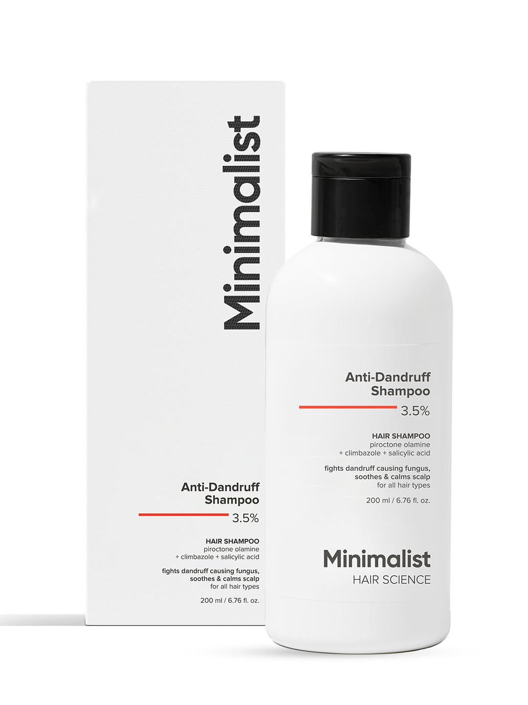 Minimalist Anti-Dandruff Shampoo 3.5% 200ml - Image 1