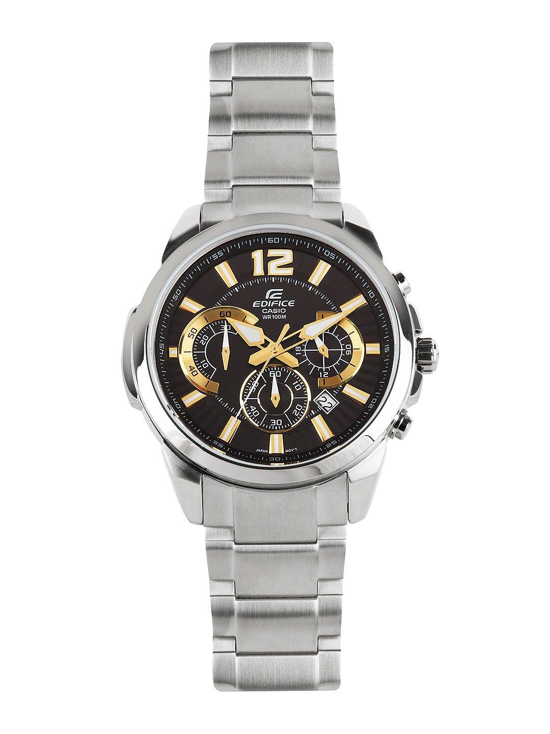 Buy Casio Edifice Men Silver Analogue Watch (EX160) EFR-535D